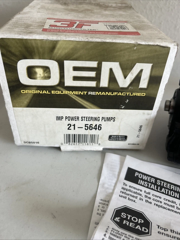 Bomba de dirección asistida OEM 21-5646 para Honda Accord y Prelude 1986 1987 Foto 4 de 4