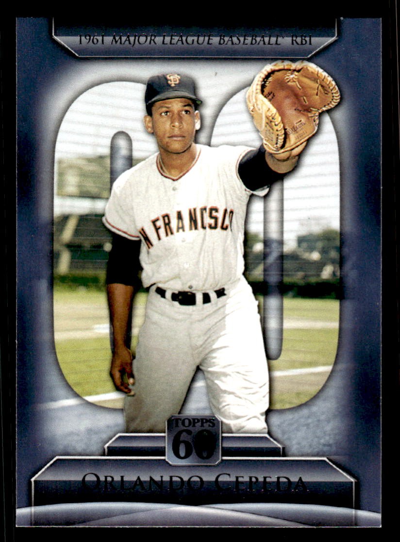 2011 Topps Topps 60 - Orlando Cepeda #T60-25 San Francisco Giants