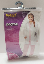 Doctor Dr Kids Girl Child Medium M 8-10 Spirit Halloween Costume Cosplay New