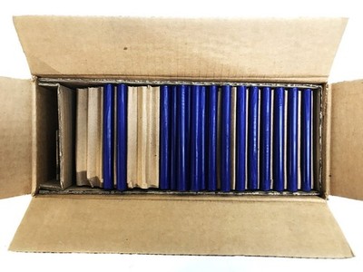 Markal Paint 3/8 inch x 4-5/8 inch Hot Steel Marker, Blue, 144 Pack, 81025 NOS