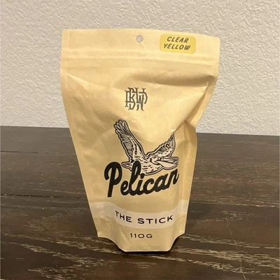 Pelican Bat Wax Stick for Grip, Baseball, Clear Yellow, 110g - Bild 1 von 2