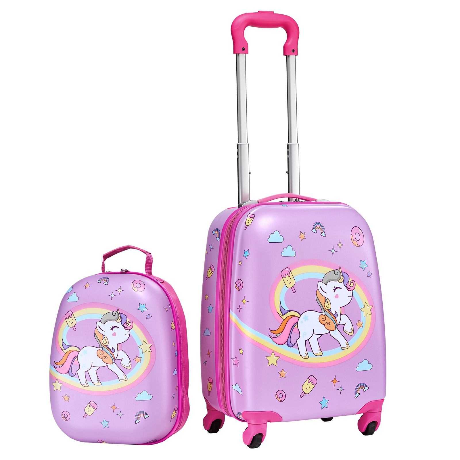 Set 18-inch Unicorn Travel Carry-on Suitcase