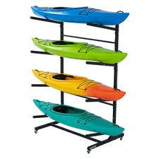 Kayak Storage Rack,Adjustable Kayak Stand with Wheel,Heavy Duty Kayak Racks
