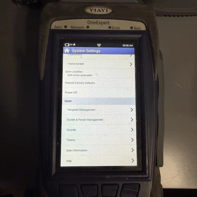 Viavi JDSU ONX-620 DOCSIS 3.1 CATV Kabelzähler Tester LESEN Batterie hält nicht - Bild 1 von 4