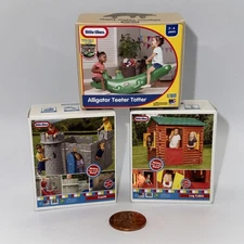 🏰 🐊 NEW! Miniverse LITTLE TIKES Series 3- Hard to Find! Bundle/Set of 3