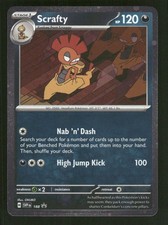 scrafty pokemon card value - Scraggy (66/111) [Colourless][Colourless] POKEMON CARD MARNIE'S SCRAFTY REVERSE
