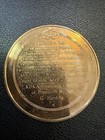 Us History Franklin Mint Bronze Medal 1920 Prohibition Takes G0019 — photo 2