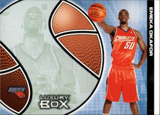 Emeka Okafor 2004-05 Topps Luxury Box Basketball Rookie Card #102-Bobcats. rookie card picture