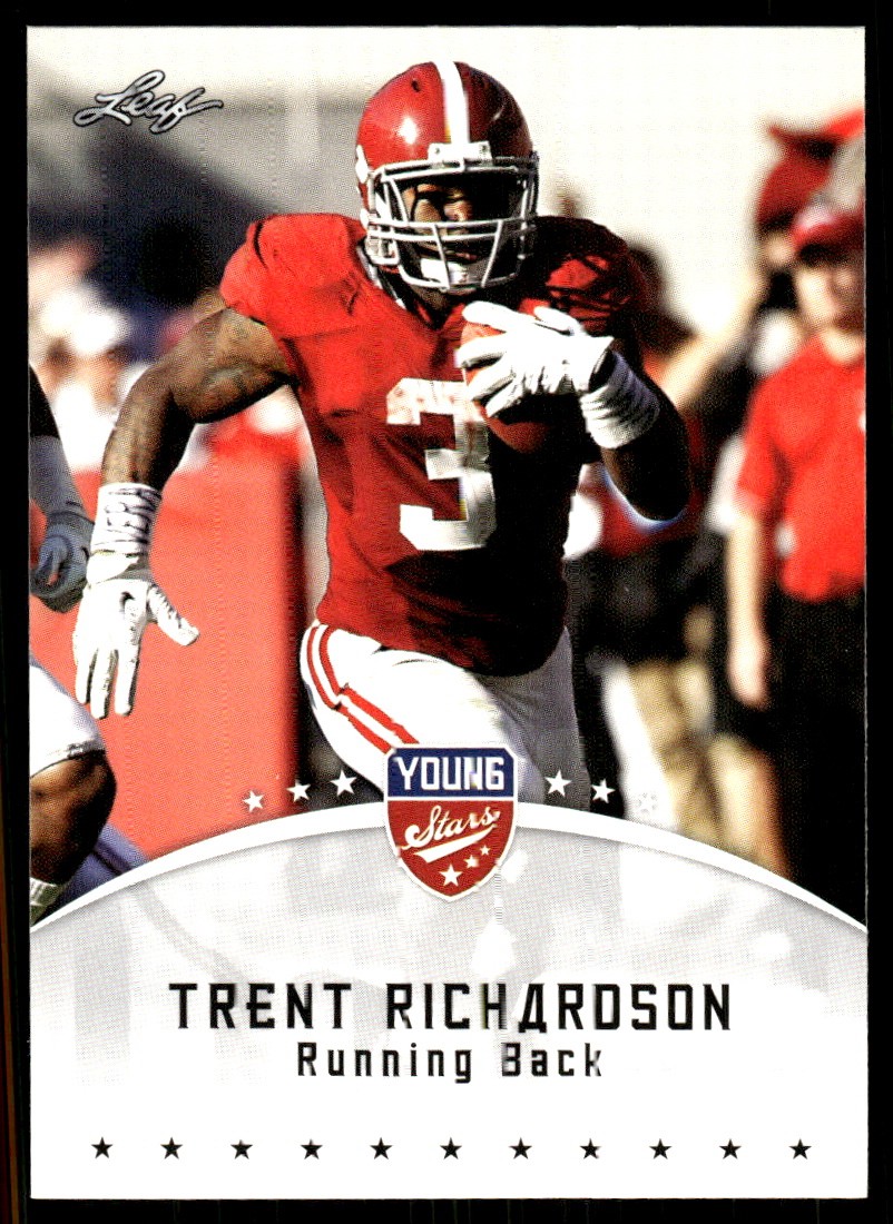 Trent Richardson Leaf Young Stars #86 Base