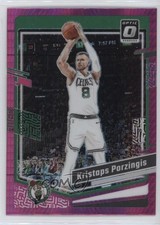 2023-24 Panini Donruss Optic Pink Hyper Prizm Kristaps Porzingis #120 1lu5