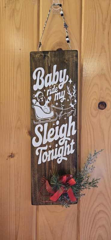  Christmas Homemade Wooden Sign