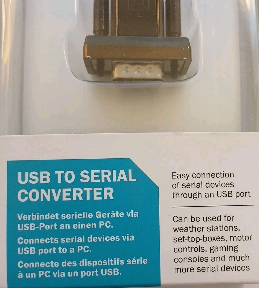 Digitus DA-70156 Usb to Serial Adaptor, Usb 2.0 W10,8,7,XP,MacOS X,Linux, New - Image 2 of 4