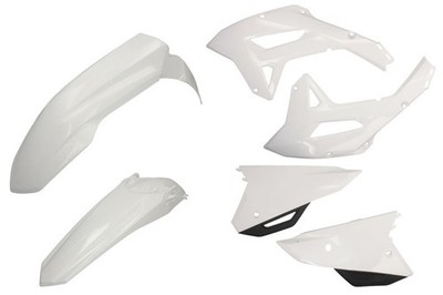 Off road plastics, colour White fits HONDA CRF 450 2022-2022