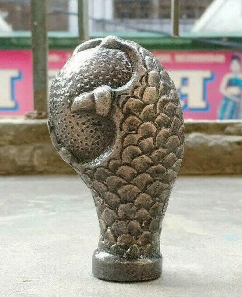 Designer Heavy Eagle Egg head SOLID BRASS Handle … - image 1