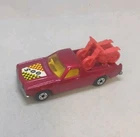 Matchbox Lesney Superfast No60 HOLDEN PICK UP in " met RED with RED BIKES "