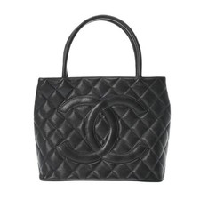 CHANEL Re-issue Tote A01804 Matrasse Caviarskin black Women Tote Bag
