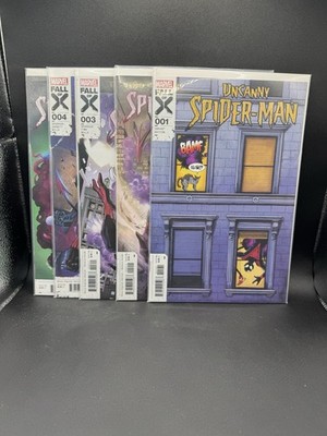 Uncanny Spider-Man #1-5. windowshades' Cover (Marvel Comics 2023)(H34)(22)