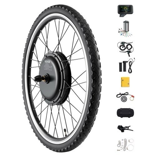 Conversion Kit 48v,  26" Front E-bike Hub Motor Kit.