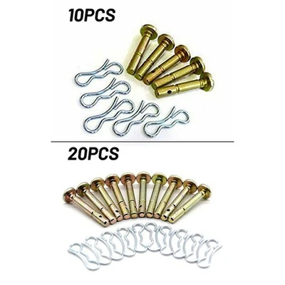 Set of 5/10 Shear Pins & Cotter Pins for Snow Blowers 738-04124A, 738-04124 - Image 1 of 4