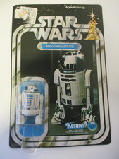 Vintage 1977 Kenner Star Wars ARTOO-DETOO (R2-D2)- MOC - 12A Back (First Issue)