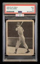 1939 Play Ball Ted Williams #92 PSA 1.5