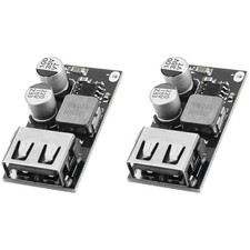 2-Pack USB Buck Converter, DC-DC Power Buck Module 6V-32V12V24V to QC3.0 Fast...