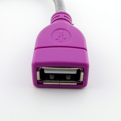 Extension Flexible Metal Stand Cable USB 2.0 A Male Plug To A Female Jack 15cm - 第 4/6 張圖片