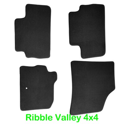 FREELANDER 2 FLOOR MAT CARPET SET FOOTWELL RHD EBONY BLACK VPLFS0245PVJ
