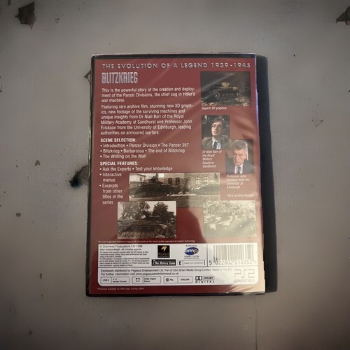 New Sealed DVD, Tanks! - Blitzkrieg (DVD, 2004) - Imagen 2 de 2