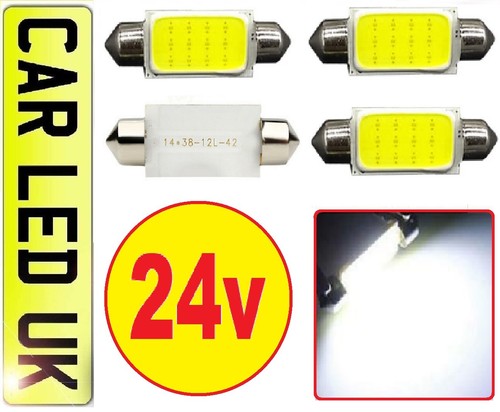 🚚 24v ✅ HGV TRUCK LORRY TRACTOR WHITE LED BULBS 6000k 🚜 1156 1167 507 233 T4W - Picture 52 of 79
