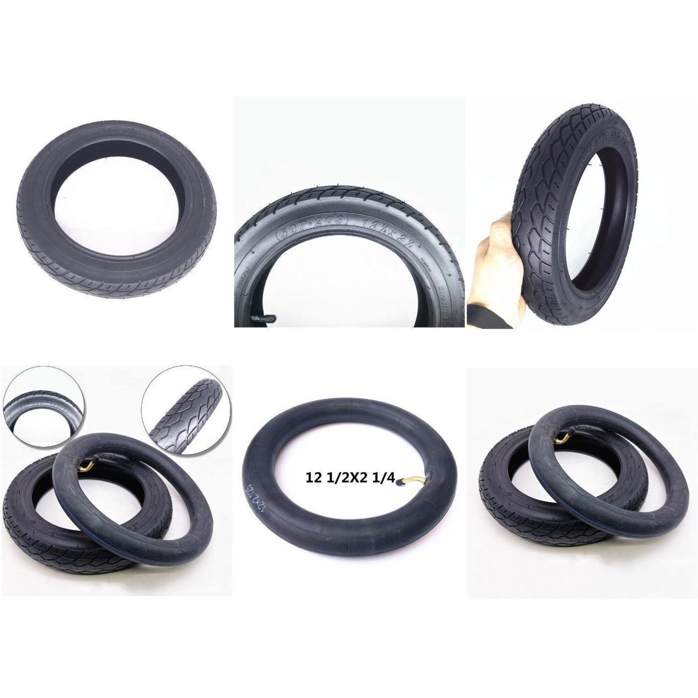 Inner and Outer Tire Tube Set for Electric Scooter Ideal Replacement Option - Picture 15 of 32