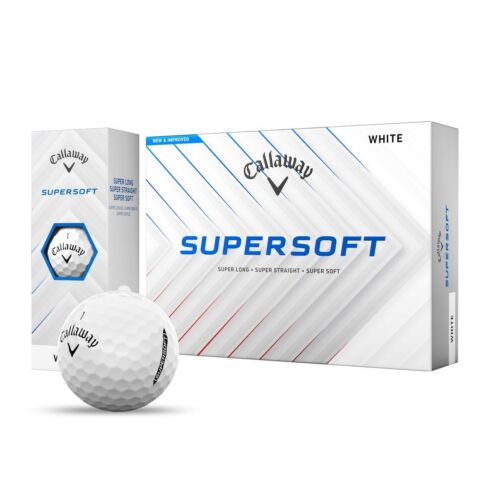 3 Dozen NEW 2025 Callaway SuperSoft Golf Balls!