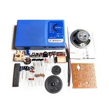Superheterodyne Radio Receiver 6 Transistor Schematic and Case Speaker DIY Kits