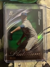 Jacob deGrom 2019 Bowman Platinum #PP-11  Platinum Presence Green
