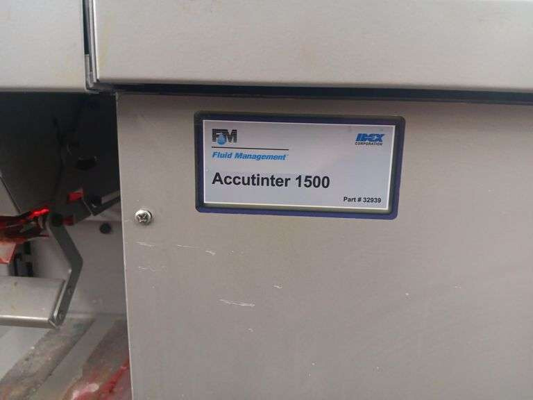 FM Fluid Management Accutinter 1500 Paint Automatic Dispenser | eBay