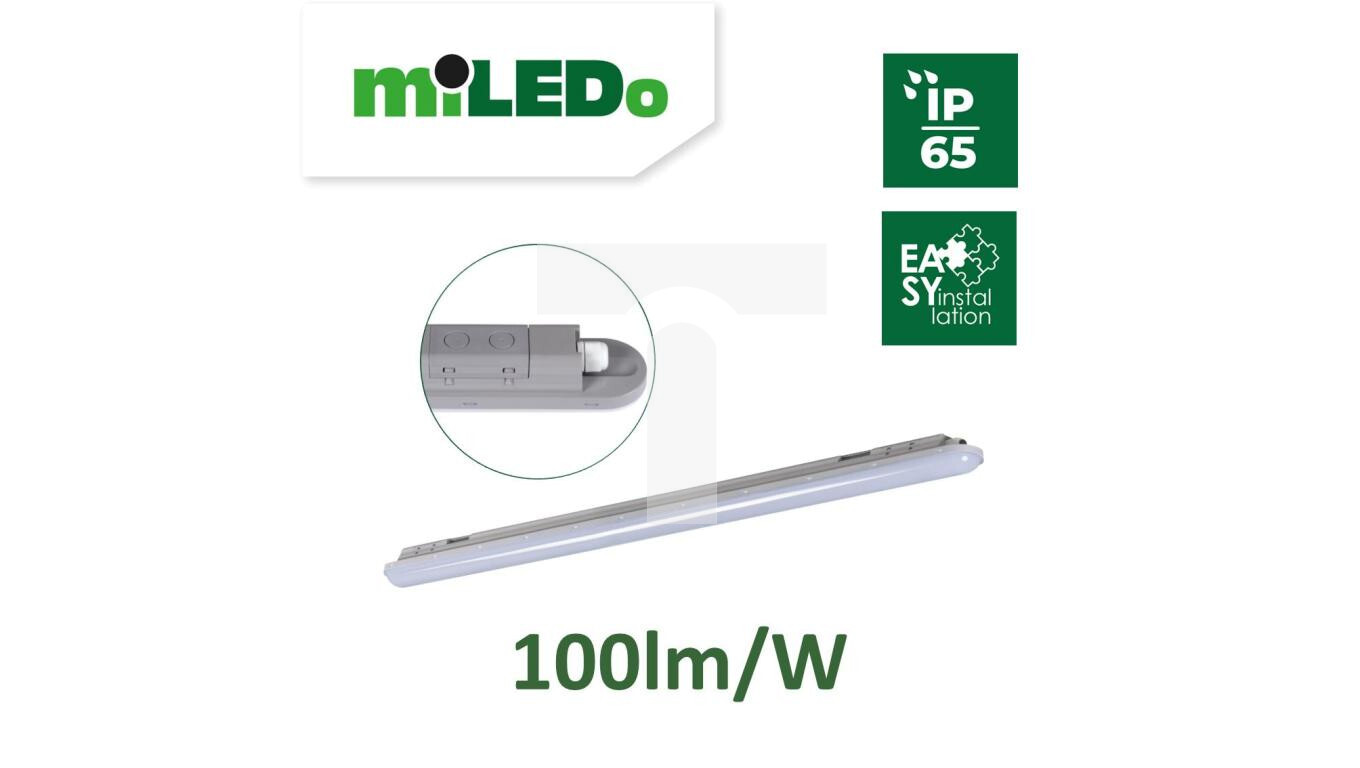 Hermetic fixture DICHT LED 36W-NW 3600lm neutral color 4000K IP65 1200/64 /T2UK