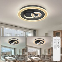 Deckenleuchte Wohnzimmerlampe Fernbedienung Led Smart Light App Dimmbar D 50 Cm