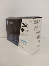 HP 26X High Yield Black Original LaserJet Toner Cartridge, 9,000 pages, CF226X