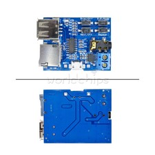 1/2/5x TF Card U Disk MP3 Format Decoder Aamplifier Decoding Audio Player Module