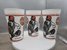 3 - VINTAGE Aramark Coca Cola Enron Field Houston Astros Large Plastic Cup