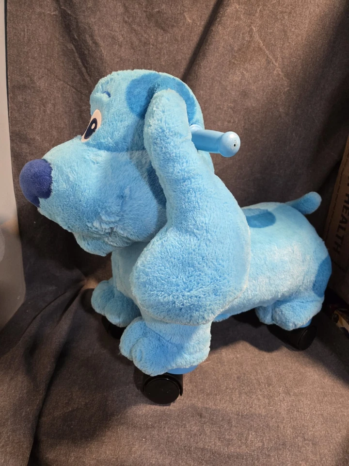Blue's Clues Foot to Floor Interactive Talking Ride-On Toy Plush Tested Works - Image 3 of 4