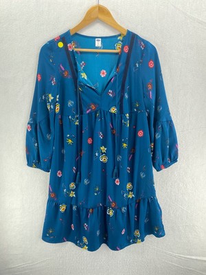 NEW Old Navy XS Blouse Teal (W6548-E2)*see notes