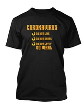 Mens or Women Corona Message Tee Shirt Pro Club Keep America Safe Inspirational 