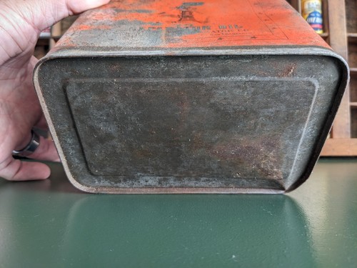 Early Antique De Laval Cream Separator Oil Can ~ About 1/2 full - Picture 9 of 11