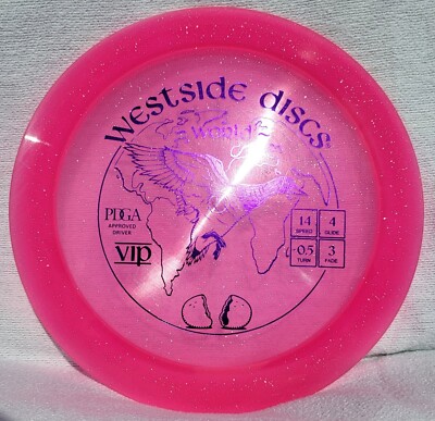 Westside Discs VIP Metal Flake World 170G Pink