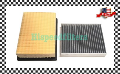 Carbon Cabin + Engine Air filter for 2016-2021 LEXUS RX450h 2018-2021 RX450hL