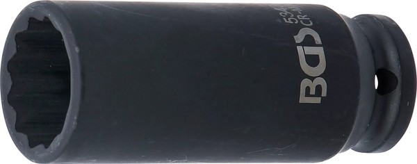 "Bgs 5343 Schlagschrauber Kraft-SteckschlüSsel-Einsatz Nuss ZwöLfkant 24 Mm 1/2\""-image