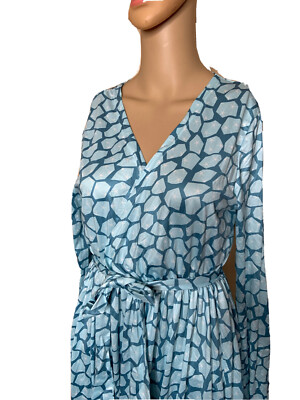 Womens Summer Print Long Dress Sz S Ladies Boho Beach Maxi Cami Sundress slit