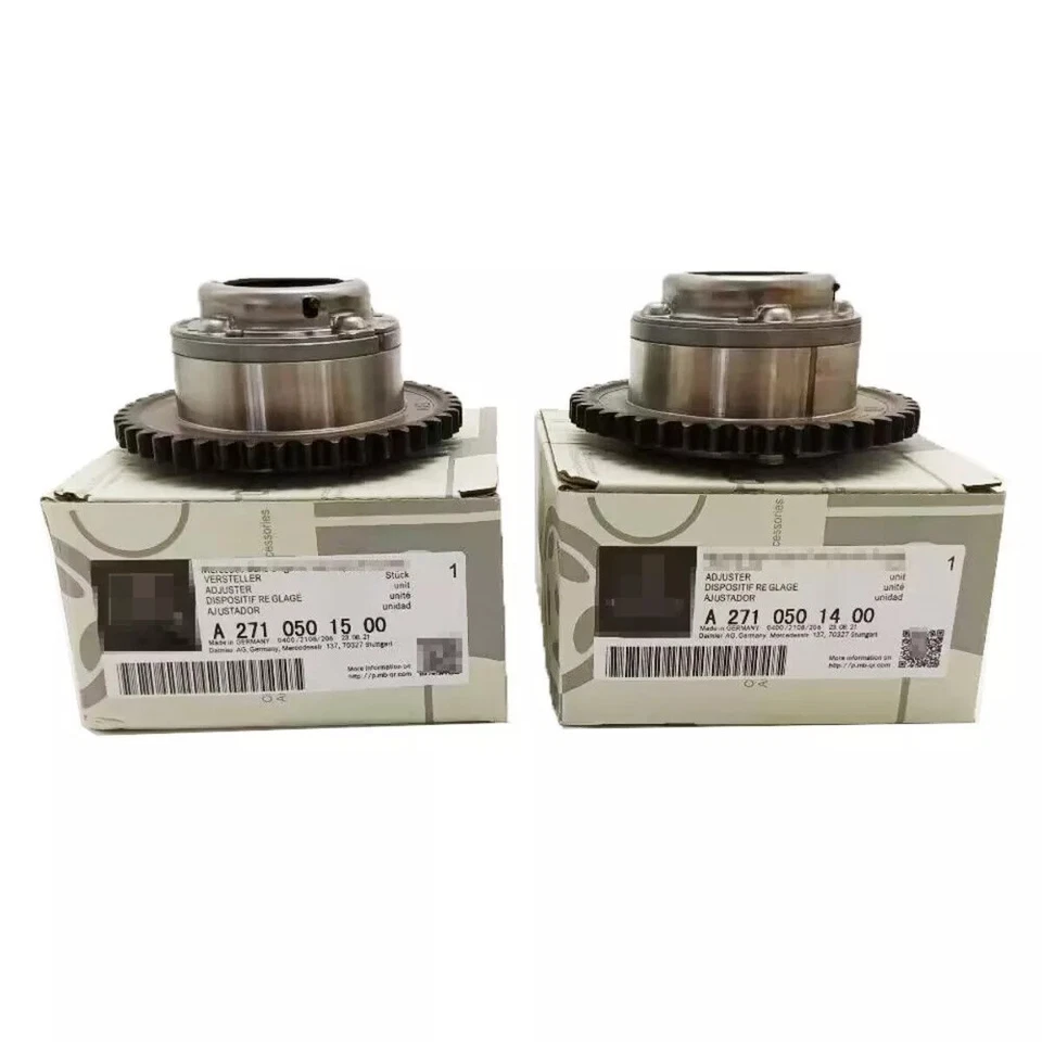 Juego de ajustador de árbol de levas de admisión y escape genuino VVT para Mercedes-Benz C250 SLK250 Foto 2 de 4