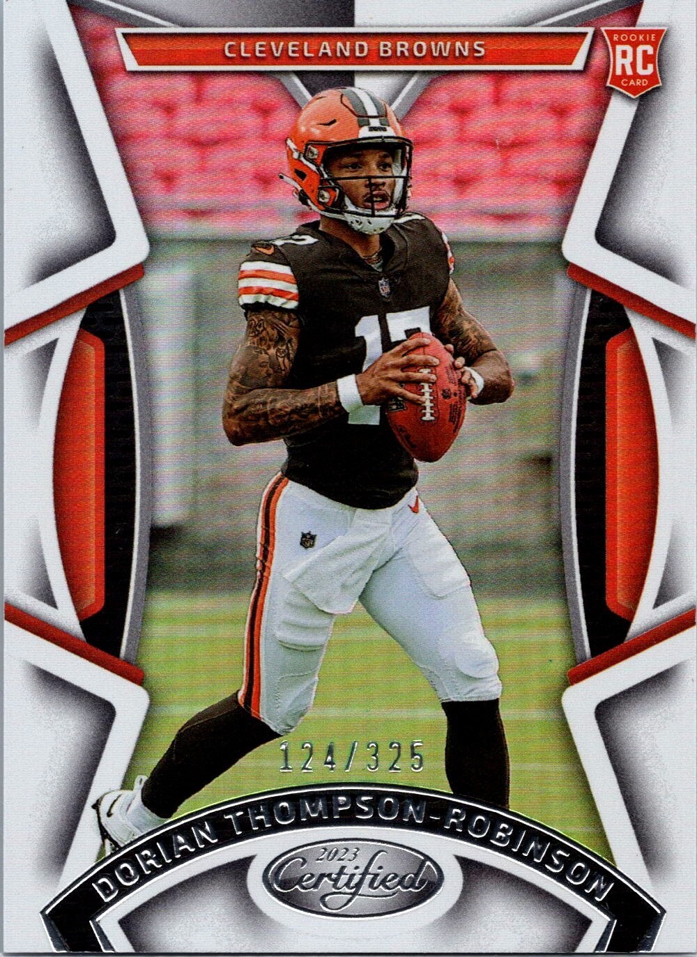 2023 Panini Certified - Rookies Dorian Thompson-Robinson #136 Mirror /325 (RC)